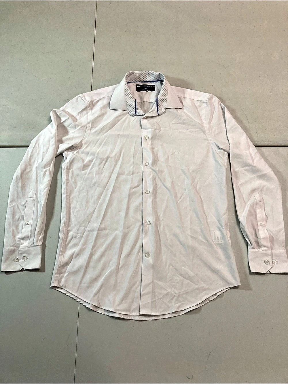 Report Collection 360° Movement White Dress Shirt Size Medium Like New